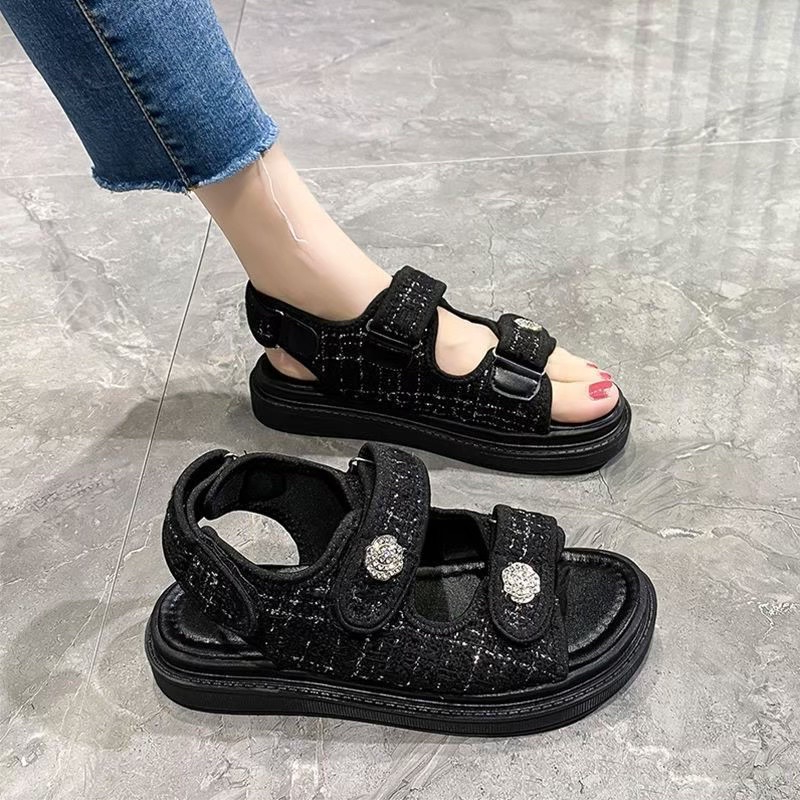 AVANCEID KOLEKSI Sepatu Sandal Sneakers Sandal Gunung Wanita Kasual Import