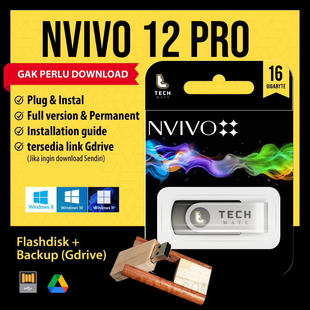 Flashdisk Isi Nvivo 12 Pro