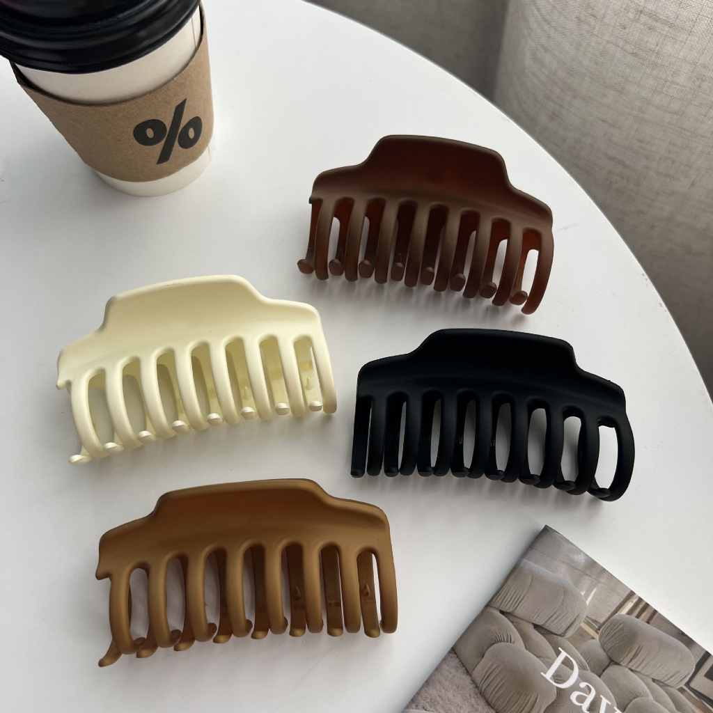 JEDAI JEPITAN RAMBUT BADAI JEPIT CEPOL KOREA KOREAN HAIR CLAW MATTE DOFF AKSESORIS WANITA HAIRCLIP