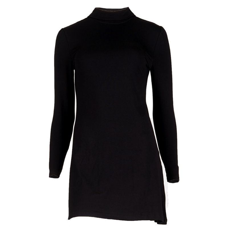 Le'rosetz - Tunik Manset Rayon Spandek putih / hitam Big size