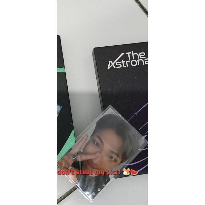 MERCH PHOTOCARD JAPAN KIM NAMJOON FAKE LOVE BTS BANGTAN SONYEONDAN RM