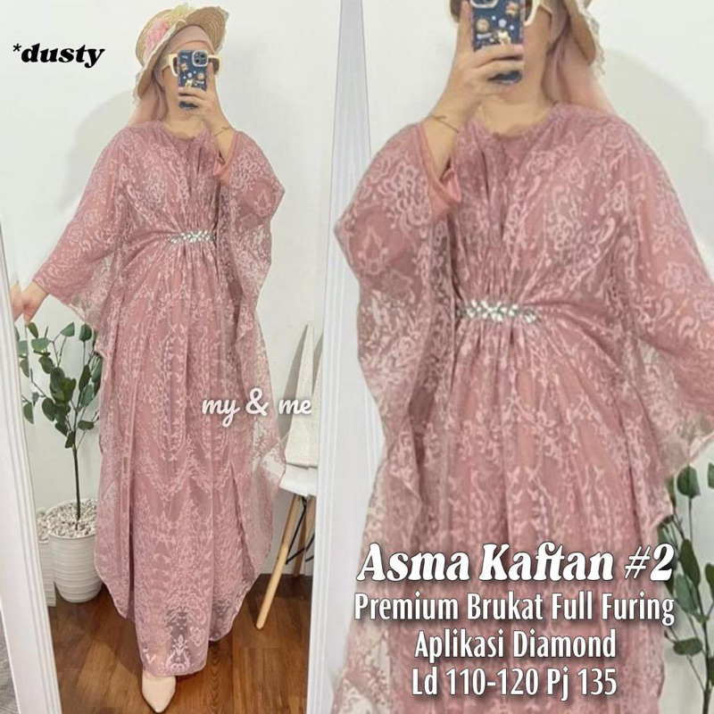 Asma Kaftan // Kaftan lace // kaftan brokat