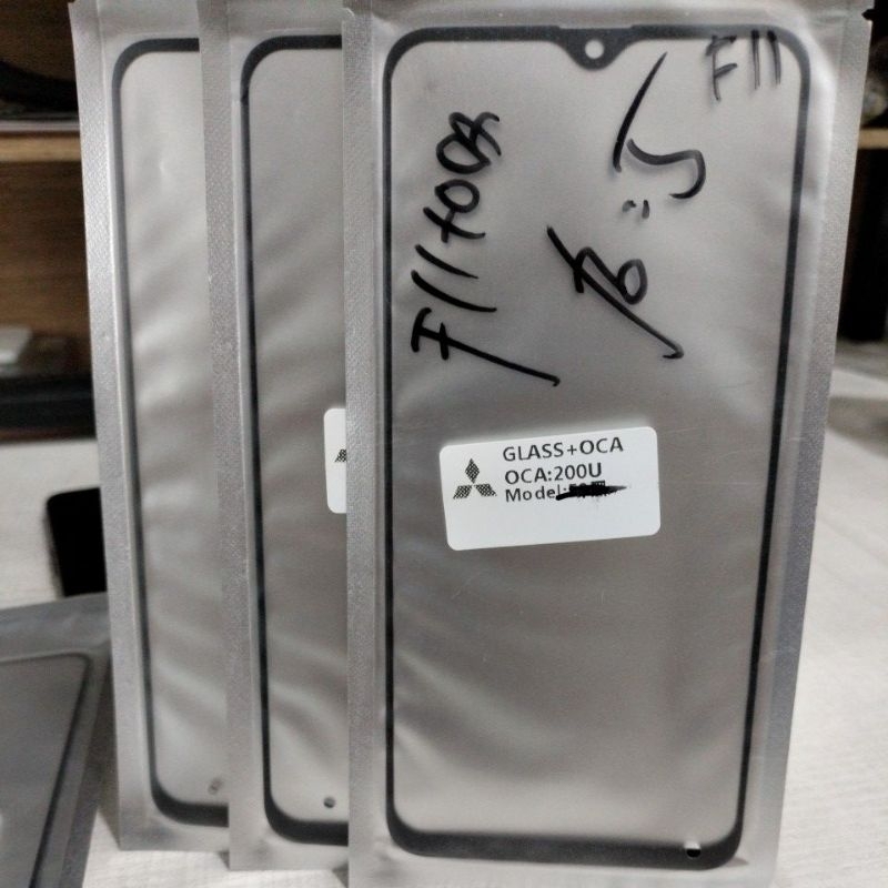 Glass kaca touchscreen Oppo F11 +Lem OCA Kaca touchscreen Oppo F11