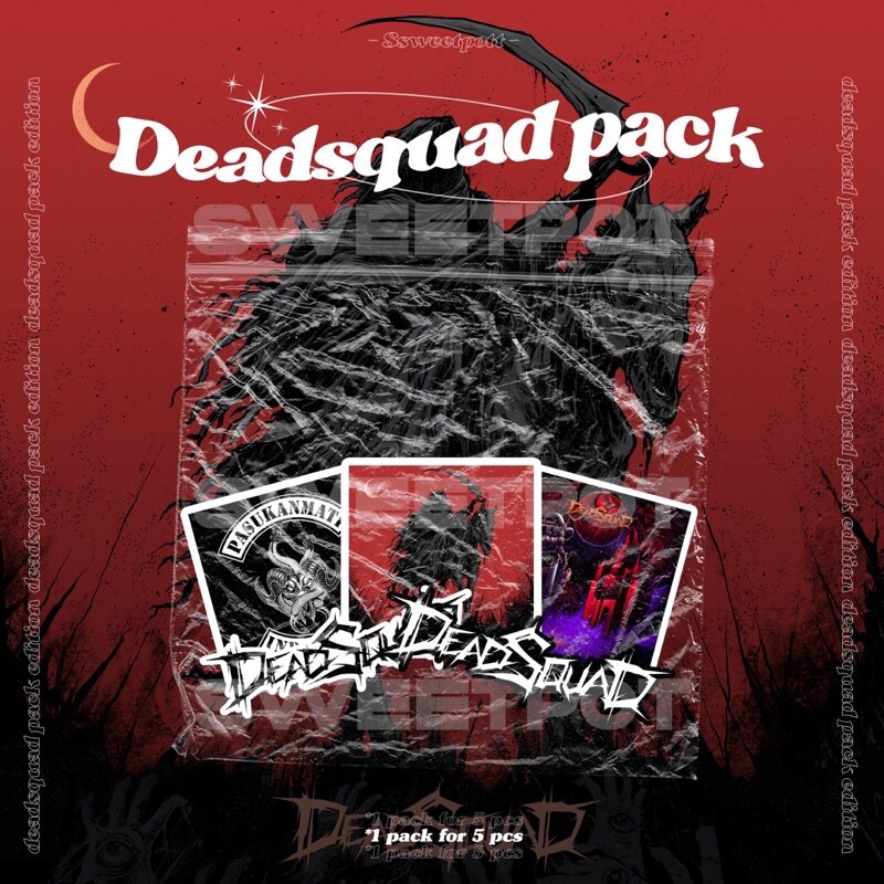 

(BISA COD) STICKER PACK [DEADSQUAD PACK] / STICKER AESTHETIC / STICKER RANDOM ISI 5 / STICKER METAL / STICKER POP / STICKER INDIE / STICKER BAND(BISA COD) STICKER PACK [LAWLESS PACK] / STICKER AESTHETIC / STICKER RANDOM ISI 5 / STICKER METAL / STICKER POP