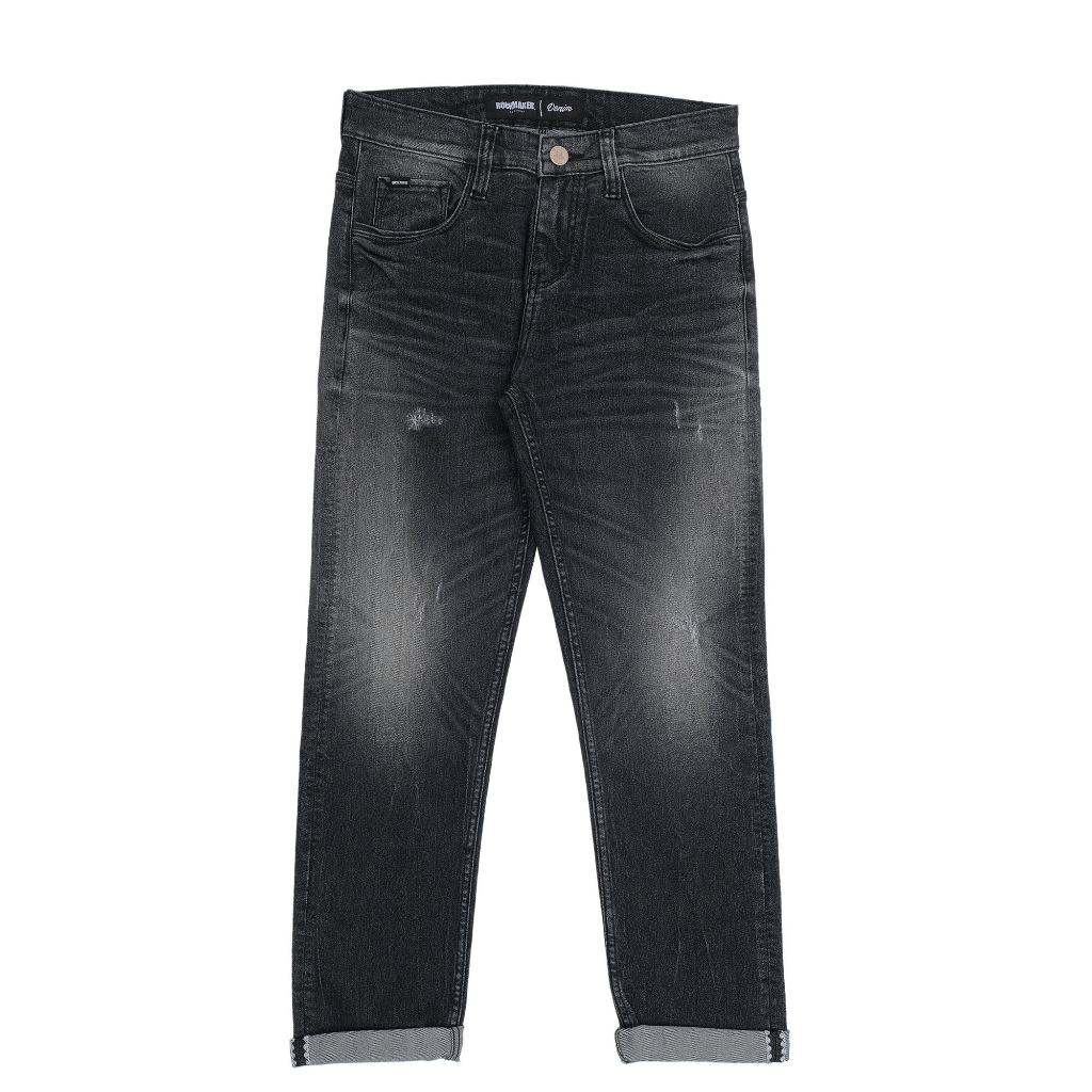 ROCKMAKER CELANA DENIM SELVEDGE ACCENT SPACE BLACK