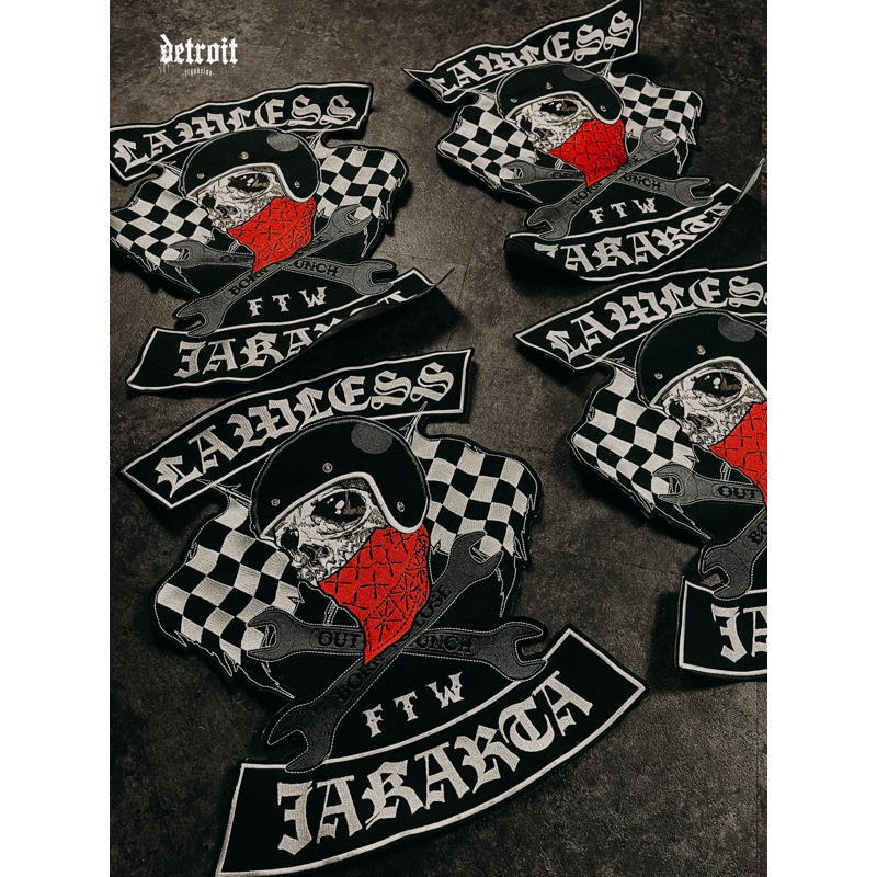 BACKPATCH LAWLESS JAKARTA
