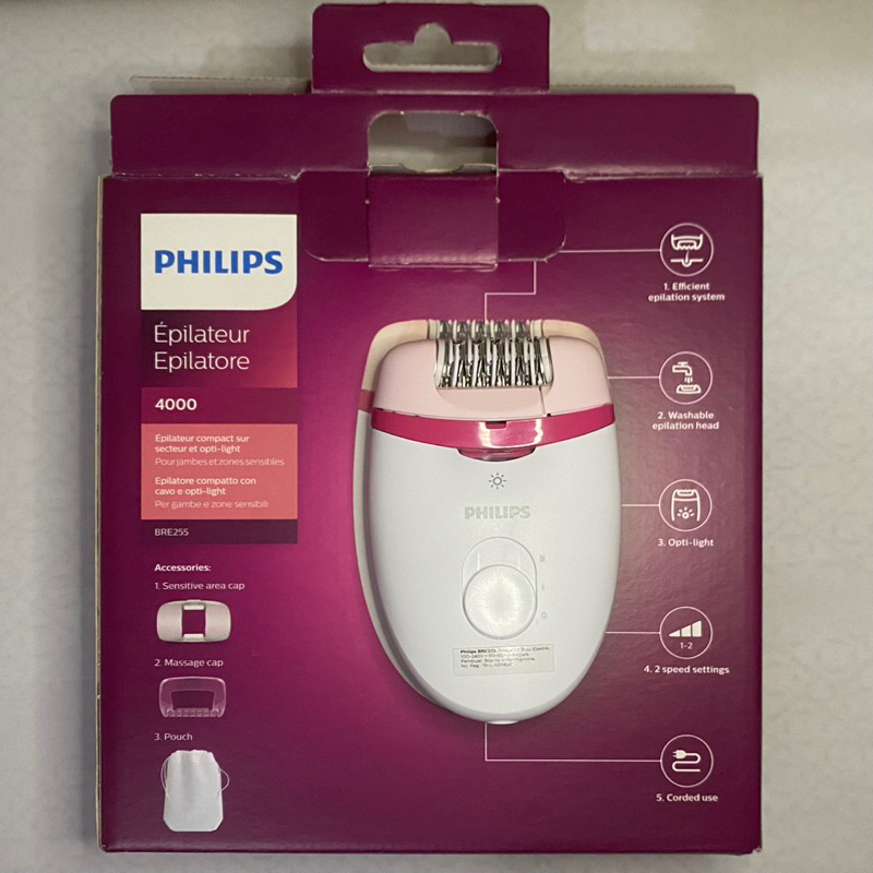 [PRELOVED] PHILIPS Santinelle Essential Corded Compact Epilator BRE255