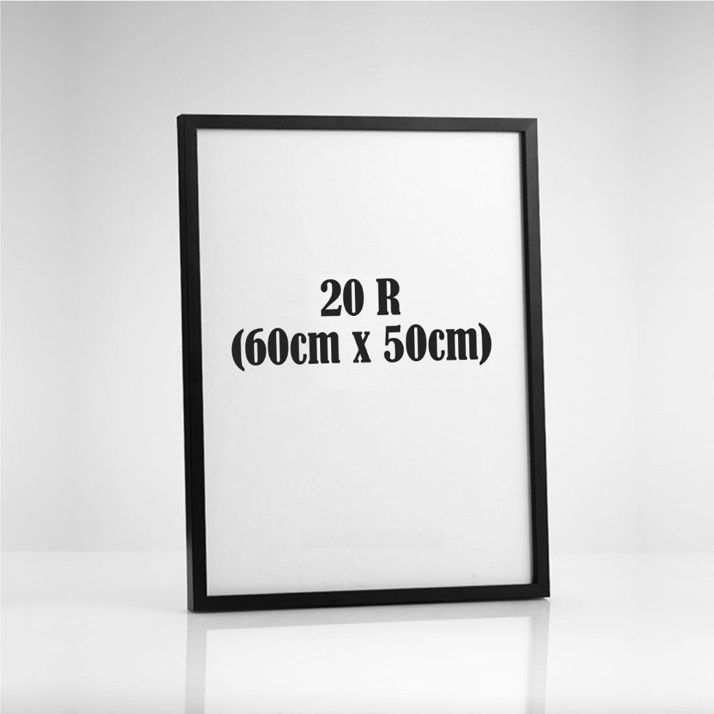 20R (60x50) Bingkai Frame Pigura Foto Photo Poto Fiber