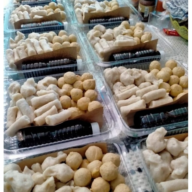 

Pempek Palembang 1 pack isi 25 pcs + Cuko