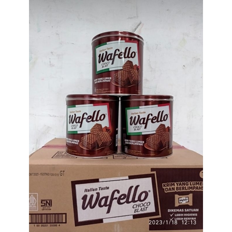 

Wafello wafer kaleng 238 gram