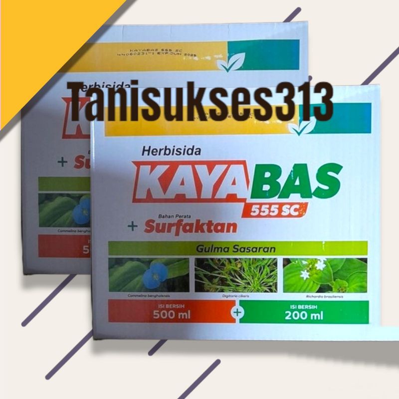 Herbisida kayabas 500ml +kaos