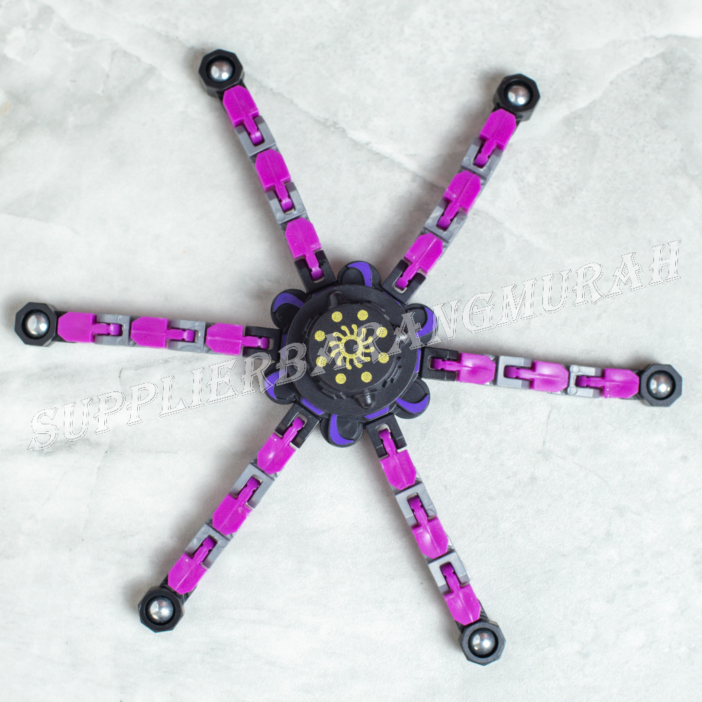 Mainan Fidget Spinner Robot Transformer HM0509