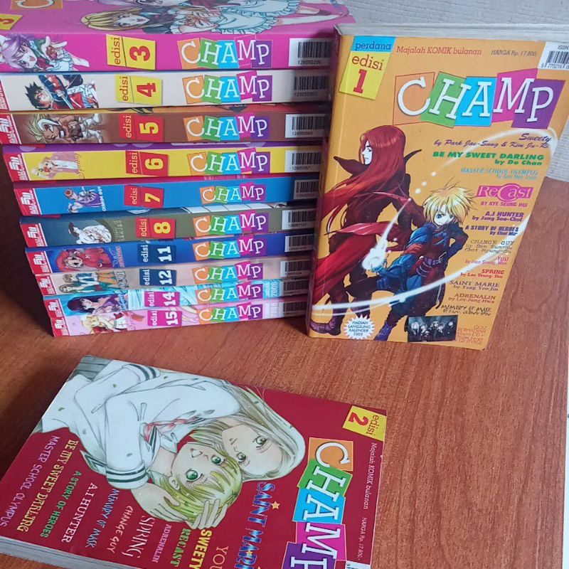 komik champ komik tebal bisa pilih vol