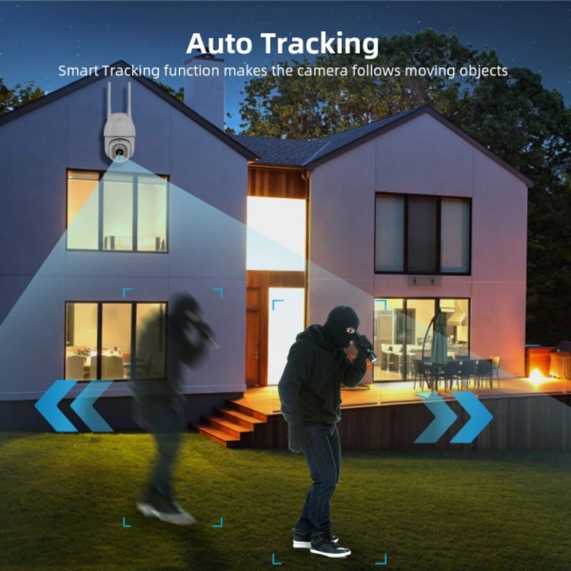 IP CAMERA 8.0MP OUTDOOR YOOSEE PTZ SPEED DOME OUTDOOR WIFI CCTV WIRELESS FULL HD 1080P WATERPROOF NIGHT VISION