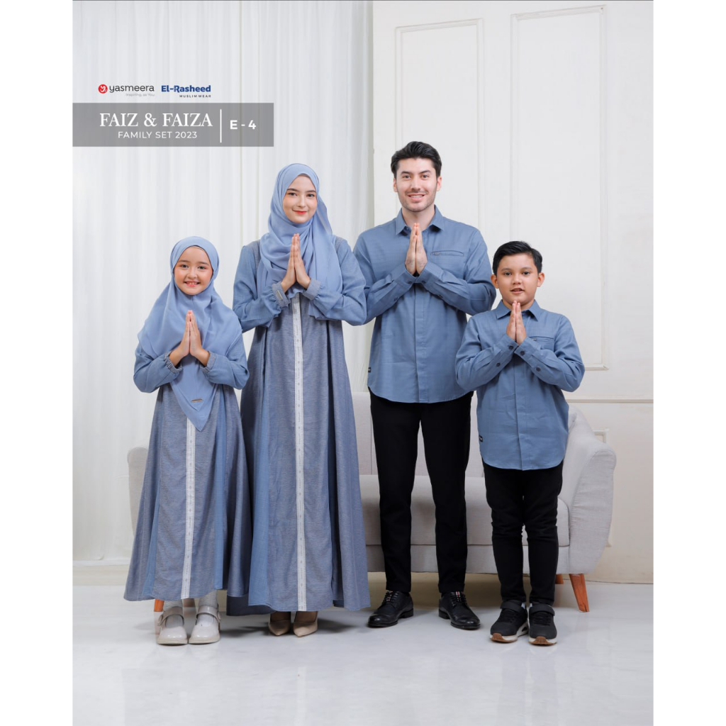 FAMILY SET FAIZ DAN FAIZA by YASMEERA