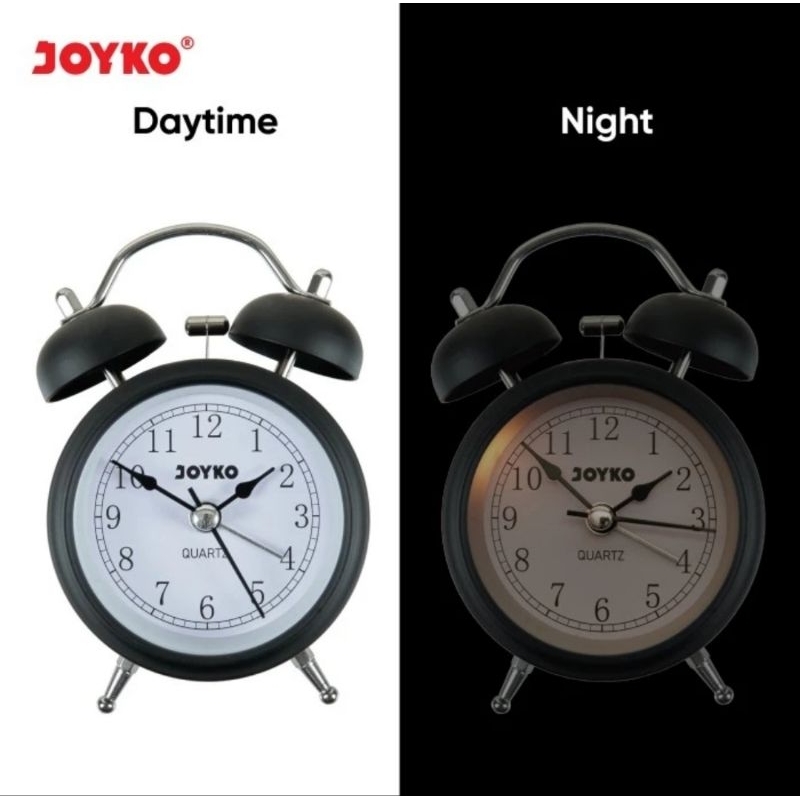 Jam Beker Joyko ALCL-601 FREE Baterai / Jam Weker Dering / Alarm Clock
