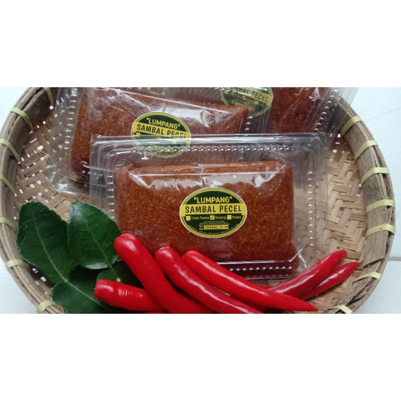 

Sambal Pecel Lumpang khas Kediri 400 gr (2 pcs @200 gr)