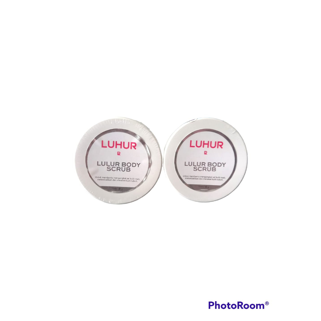 LULUR BODY SCRUB LUHUR SKINCARE