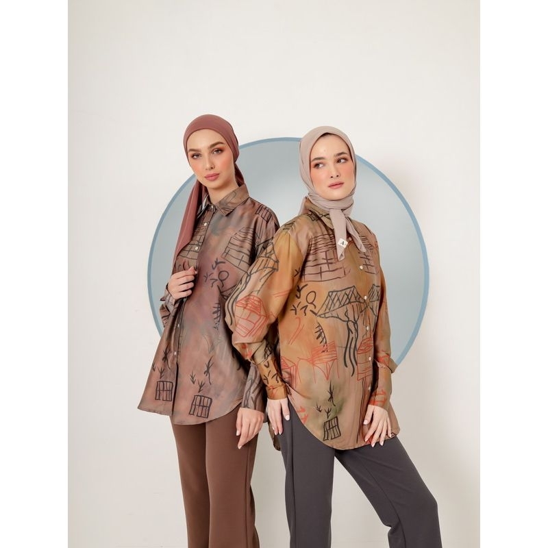 ARASCARF DIOR SILK SHIRT [Promo]