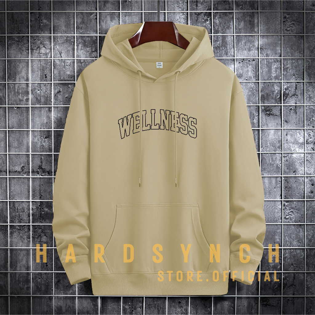 Sweater Hoodie Wellness Polos Unisex ( Pria &amp; Wanita ) Premium Quality S-XXL Cotton Fleece / Hoodie Korean Style / Sweater Hoodie / Hoodie Polos / Hoodie Wanita / Hoodie Pria / Sweater Hoodie Distro Original ( WLNS 86 )