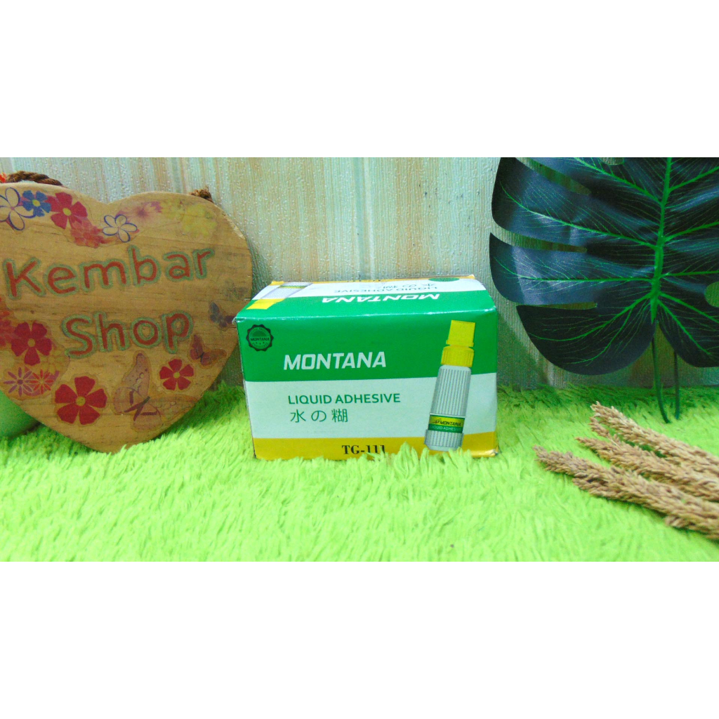 

TG-111 Lem Povinal Montana Glue Lem Cair Lem Kertas 22ml