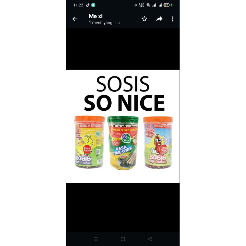 

Sosis sonice 1 toples isi 24