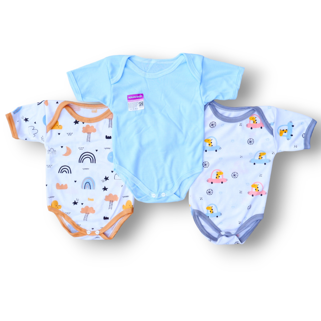Isi 3 Jumper Bayi Pendek SNI