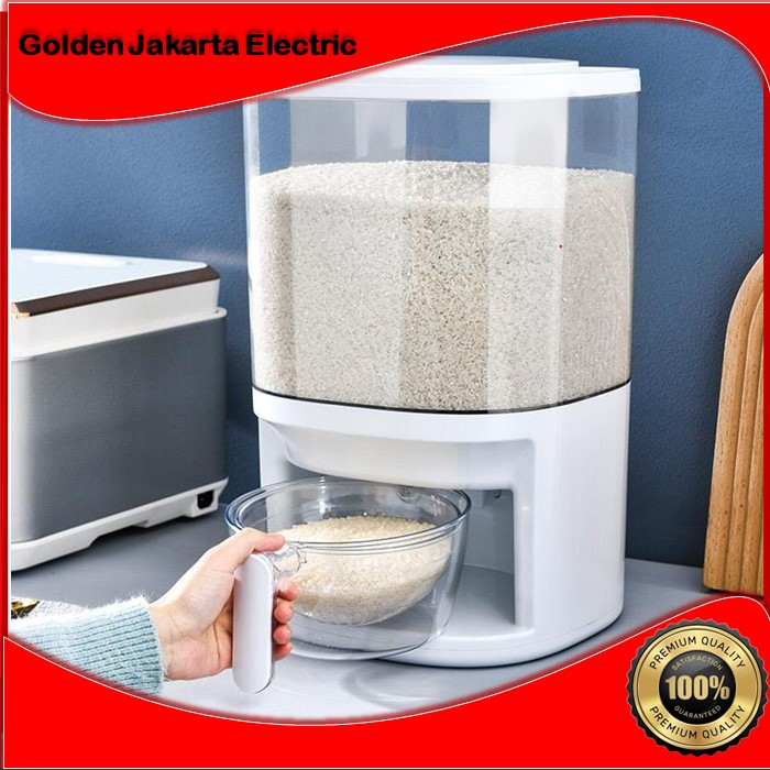 Dispenser Beras / Penyimpanan Beras / Rice Box