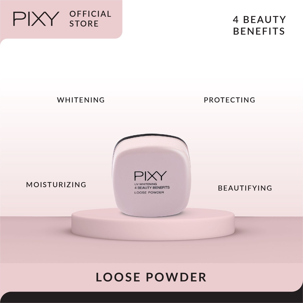 PIXY Loose Powder 4 Beauty Benefits