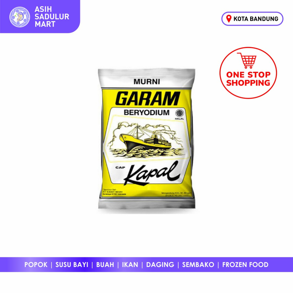 Garam Dapur Premium 250gr Murah