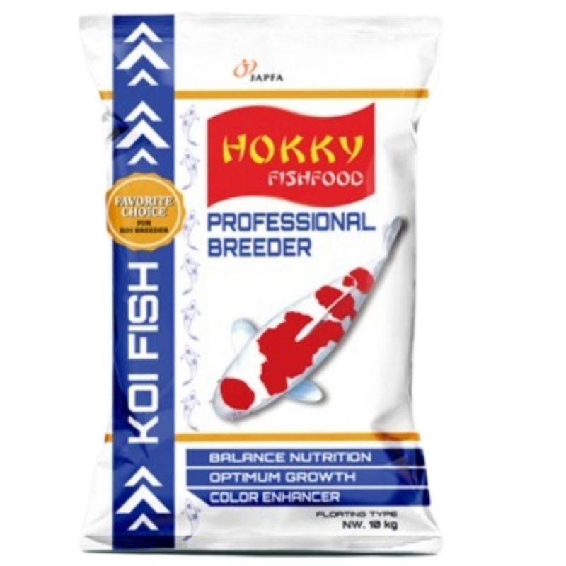 Japfa/Hokky Breeder/Pakan Koi (10kg/1 Sak)