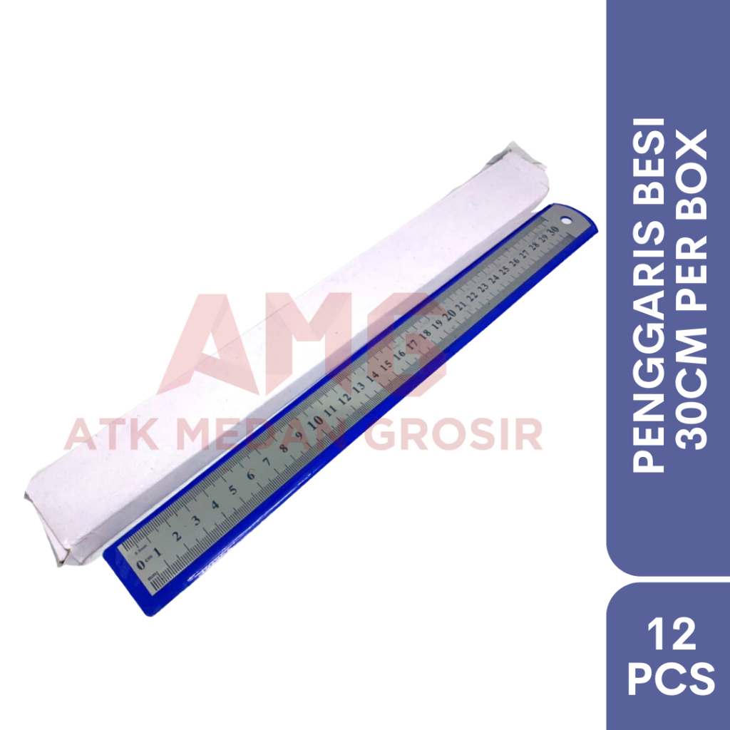 

PENGGARIS BESI 30CM PER LUSIN ISI 12PCS