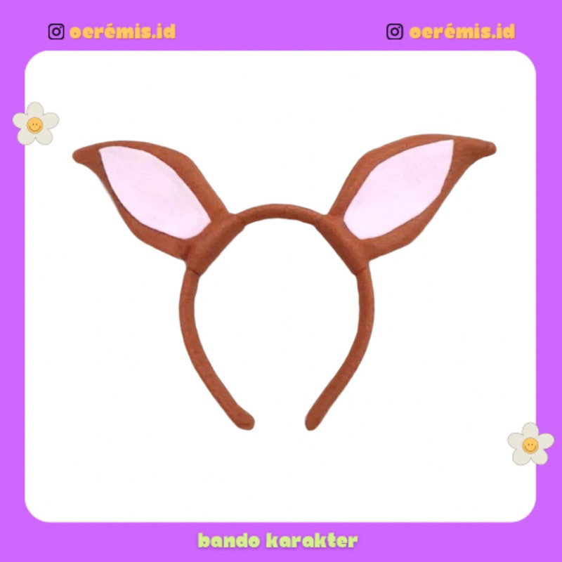 BANDO KARAKTER KANCIL / BANDO HEWAN KANCIL / BANDO KANCIL / BANDO FLANEL