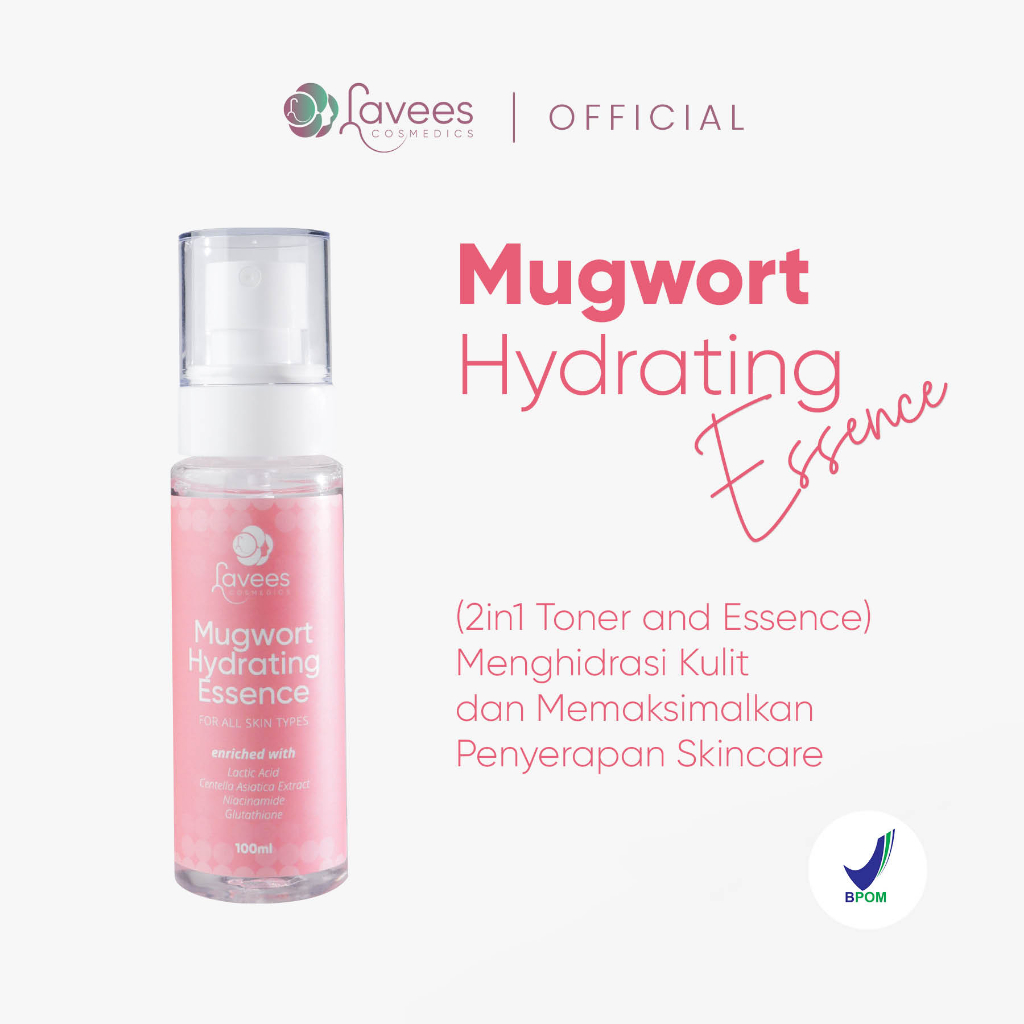 Lavees Cosmedics - Mugwort Hydrating Essence  | Rekomendasi dr Monita | Toner Essense Menghidrasi Pe