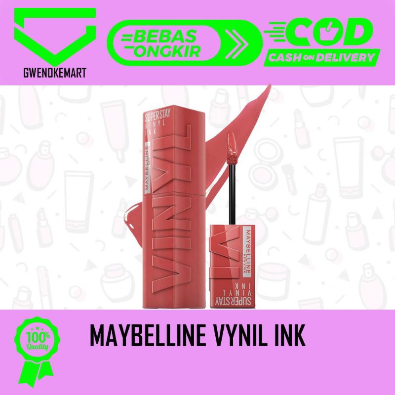 MAYBELLINE SUPER STAY VINYL INK TINT LIP TINT [4,2ml]