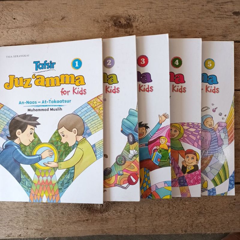 Sepaket Tafsir Juz'amma For Kids Original Tiga serangkai