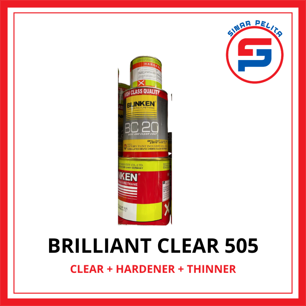 CLEAR PERNIS BLINKEN 505 / CLEAR COAT BLINKEN / PERNIS BLINKEN / ANTI GORES BLINKEN