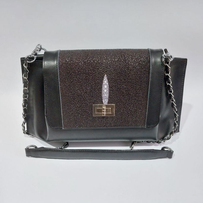 Tas Wanita Kulit Ikan Pari Zano