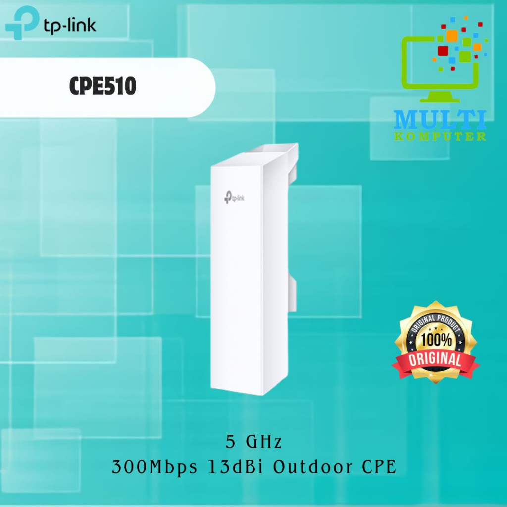 TP-LINK CPE510 5GHz 300Mbps 13dBi Outdoor CPE - White