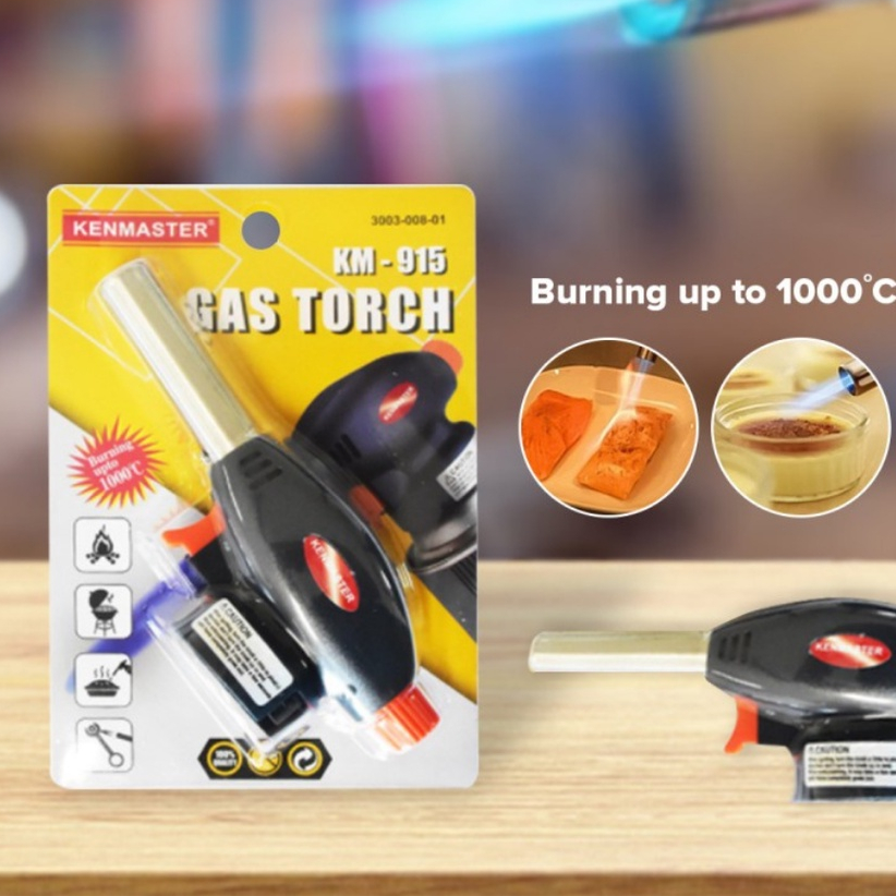 Pemantik Gas Torch Blister Portable KENMASTER