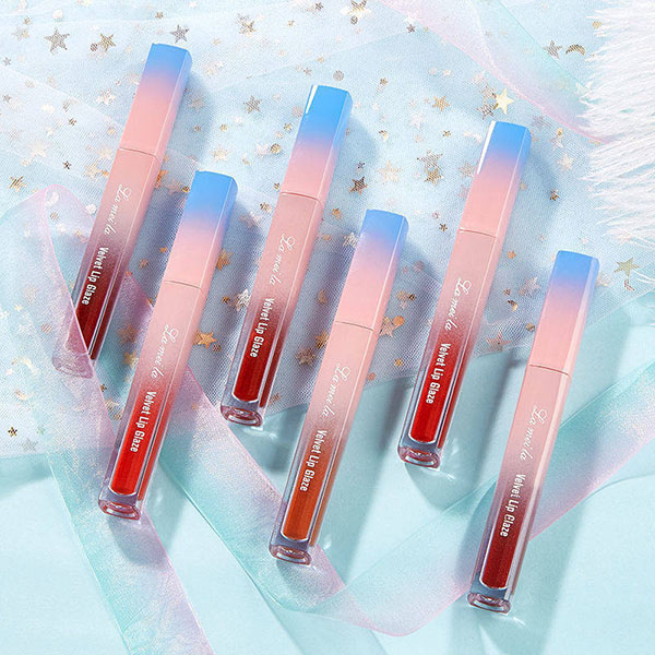 Lameila Silky Velvet Lip Gloss Glaze Moisturizing Liquid Lipstick Waterproof Long Lasting / TS-103