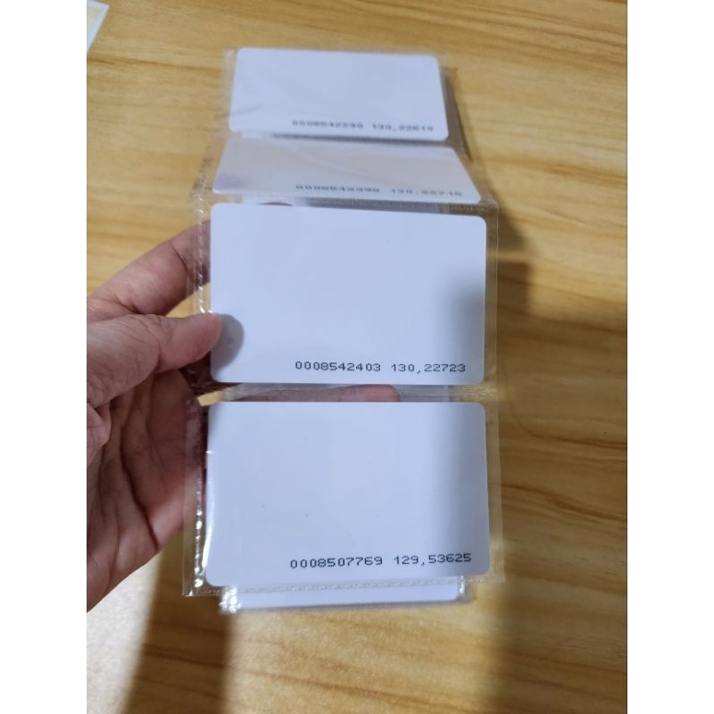 

Kartu RFID 125Khz Card EM Kartu Proximity TK4100 Kartu RFID Kartu ID 125 Khz Proximity Card Read Only