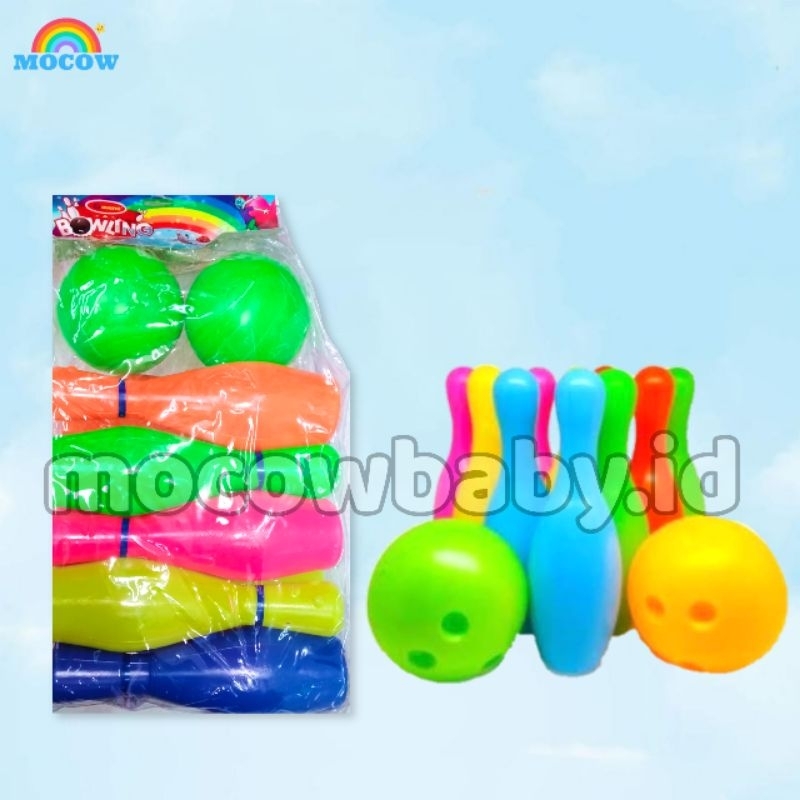 mainan bola bowling kecil / bowling toys