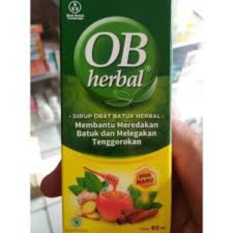 OB HERBAL 60 ML OBAT BATUK HERBAL BATUK BERDAHAK