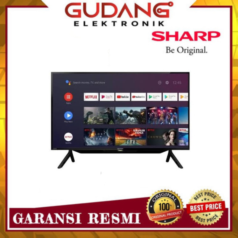 LED TV 42 INCH SHARP 2TC-42EG1i ANDROID GOOGLE TV SHARP 42EG1i