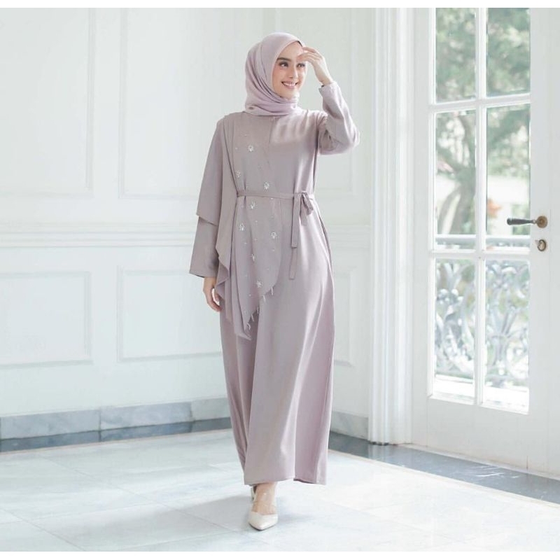 Zalia Dress Vanilla Hijab