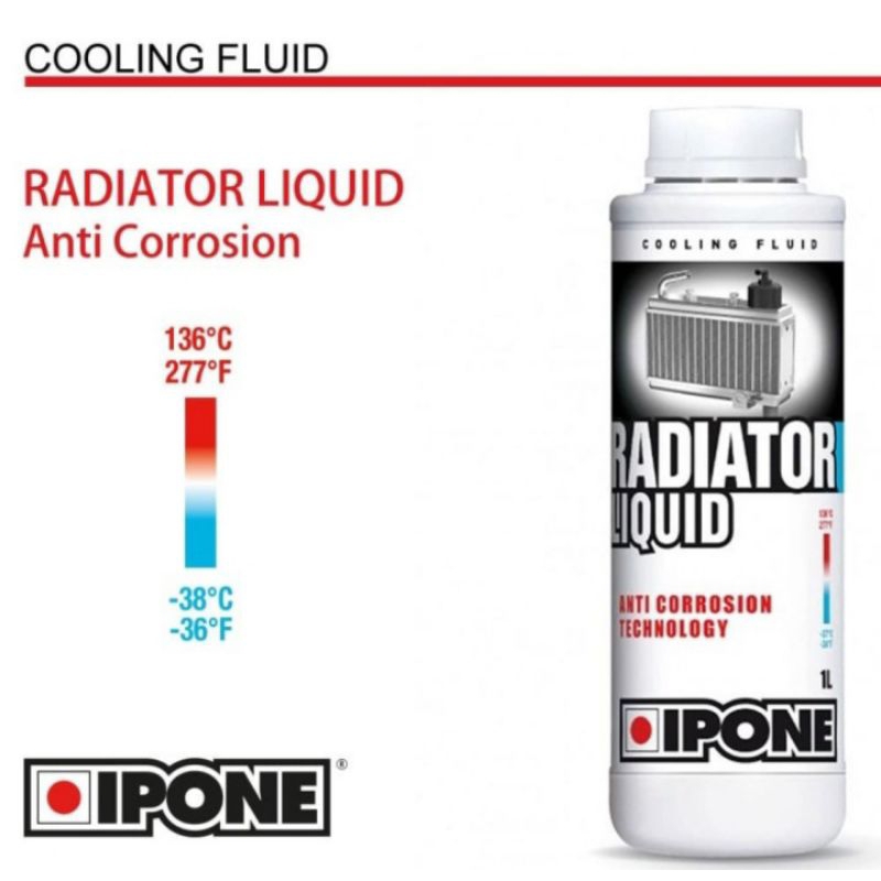 IPONE Radiator Liquid 1L - Radiator Coolant