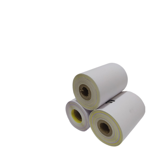 

KERTAS STRUK KASIR 3PLY 75x60 PRINTER KASIR DOTMATRIX ( 1PACK ISI 10)