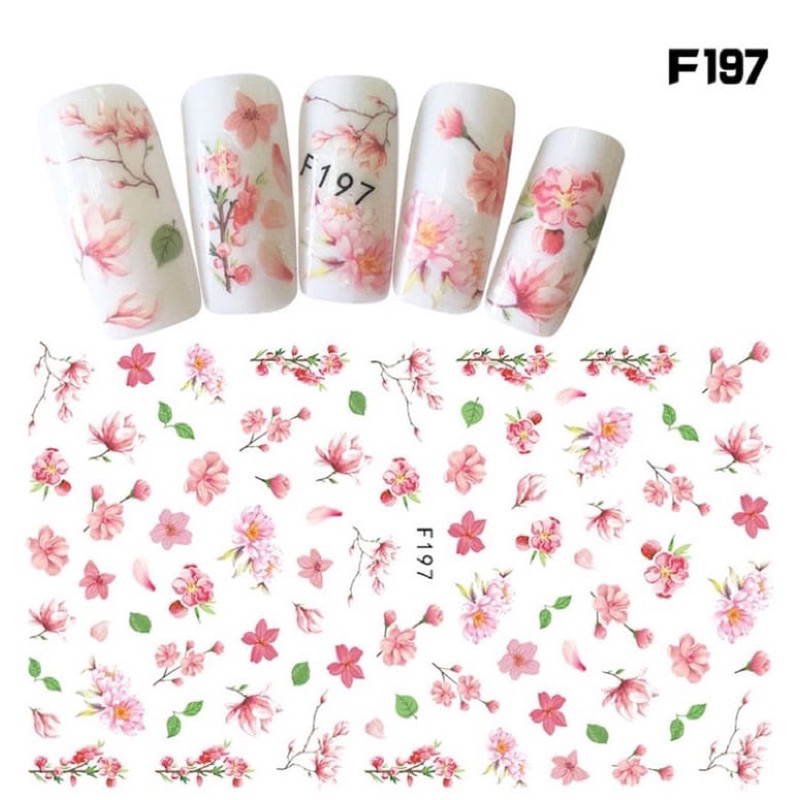 Stiker kuku 3D Anti Air LUXURY BRAND LOGO Bunny High Quality Nail Stickers