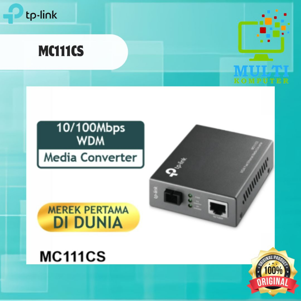 TP-Link MC111CS WDM Fast Ethernet Media Converter